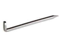 Stahlhaken verzinkt 100mm