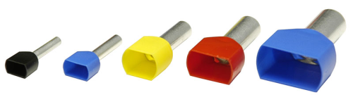 Doppeladerendhülse 2x6mm² 14mm VE100
