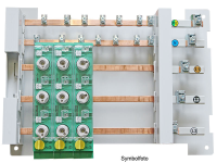 EVZ-440-4, 4xLTS 25A, Einsatz für Vorzählersicherungskasten, mit Abdeckung