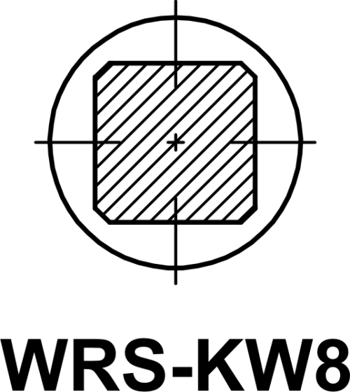 WRS-KW8 Profilhalbzylinder
