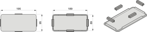 WS 195 Sichtfenster, BxH=195x95