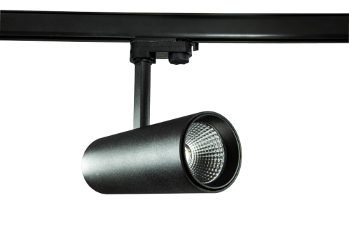 LED 3Phasen-Stromschienenstrahler COB | schwarz | 32W | 4000K | 2676lm | 36° | dimmbar