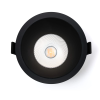 Tronix Downlight LED Spot | schwarz | 6W | 2200K | 300lm | dimmbar | DMxH: 81x79mm | Ausschnitt: 68mm