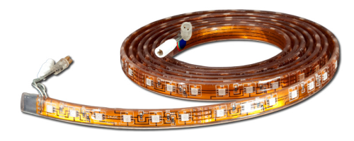 LED Flex WW , flexibel und ummantelt, warmweiß, 24VDC, 7,2W/m, IP65