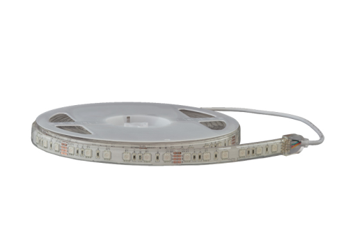 ABVERKAUF: LED Flex W Außen, RGB, Schutzmantel, 24VDC, 14,4W/m, IP67