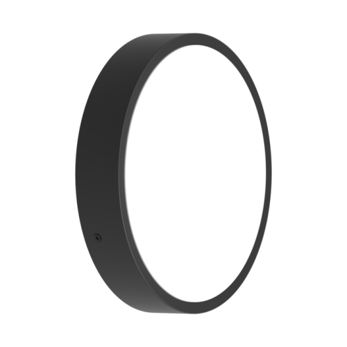 LED Bulkhead Round Sensor 300 | Schwarz | 18W | 3000/4000K | 2160/2280lm | DM: 312mm | H: 73mm | IP65 | IK10 | Schutzklasse: II |