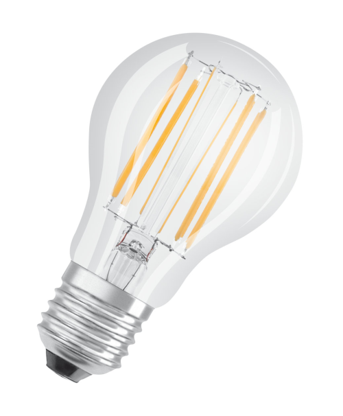 LED-Glühfaden Lampe, Osram Parathom Retrofit Classic A100 dim, 230V, E27, 11W (100W), warmweiß 2700K, 1521lm, DMxH=60x105mm, dimmbar