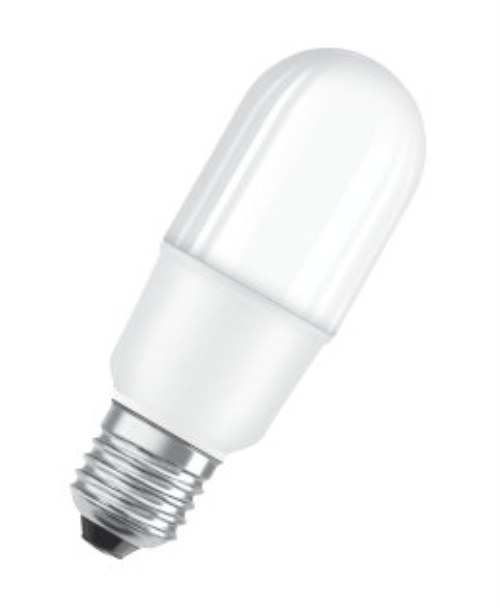 LED Ceram; Parathom Stick75; 10W (75W); warmweiß 2700K; 1050lm; Ra>80; E27; matt, LxD= 114x41mm