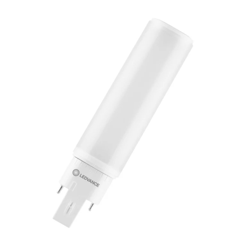 LED-Kompaktlampe | Dulux D/E18 | HF&AC | 7W/830 | 700lm | G24q-2 | L: 141mm D: 33mm