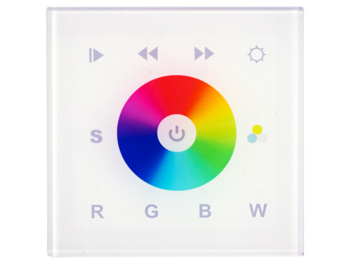 DMX – Glas – Touch – Controller, weiß