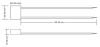 LED Kompensationsmodul | Verbrauch: 1,4W | verhindert das flackern sowie nachglimmen von LED Leuchmitteln | HxBxT:20x25x10mm | Zuleitung: 100mm