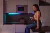 Twinkly Line Black | RGB LED Strip | Starter Kit | 90 LEDs | 1,5m | IP20 | mit APP steuerbar, Bluetooth+WiFi | Anschlußleitung: 2m | Kabel schwarz |