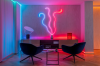 Twinkly Flex | RGB LED Flex Neon | Starter Kit | 200 LEDs | 2m | IP20 | mit APP steuerbar, Bluetooth+WiFi | Anschlußleitung: 2m | Kabel weiß