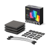 Twinkly Square Blocks | RGB LED Pixels |  Extension Kit - Set zu 3 Stück | 64 LEDs/block | 16x16cm | IP20 | mit APP steuerbar, Bluetooth+WiFi |