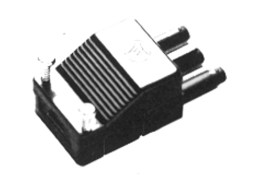 Lesostar-Stecker für Rundkabel 18/3  WEM1R, weiß
