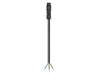GESIS MINI IP+ | Anschlusskabel RST16i3 Stecker - offenes Ende schwarz | 16A | Länge: 1,0m (1,5mm²) |