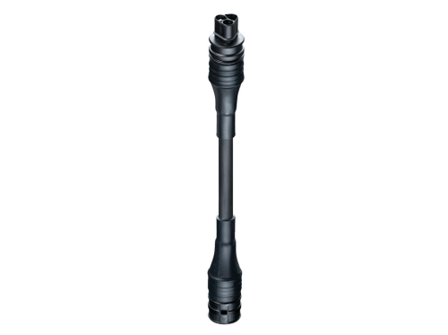 GESIS IP+ Verlängerungsk. Gummi 1m schwarz / 3x1,5mm²