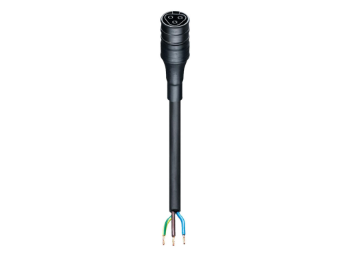 GESIS IP+ Kupplungskabel  PVC 1m  schwarz / 3x1,5mm²
