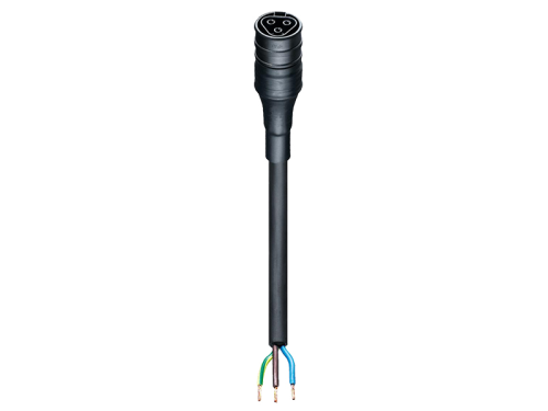 GESIS IP+ Kupplungskabel Gummi 3m  schwarz / 3x1,5mm²
