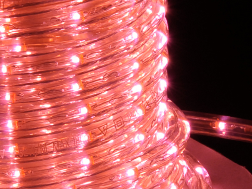 Lichtschlauch 13mm LED Superflex 230V – pink – Schnittlänge: 1,5m