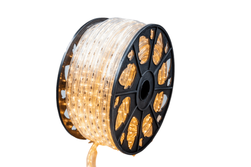 Lichtschlauch 13mm LED HORIZONTAL superwarmweiß, 36 LED/m, 1m Schnittlänge, 230V