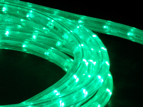 Lichtschlauch 13mm LED Standard 12V – grün