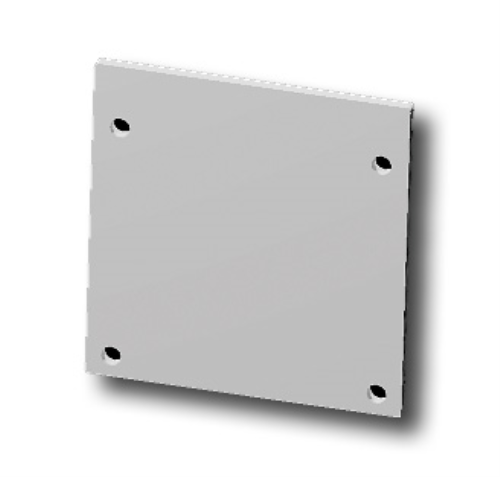 ABVERKAUF: Endstück für Lichtkanal Cove Light RGB Alu eloxiert (2 Stück)
