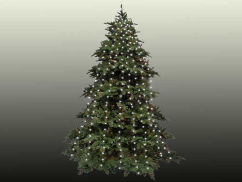 Nadelbaumset, groß - für eine warmweiße Weihnachtsbeleuchtung