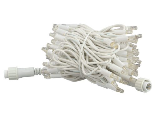 ABVERKAUF: ProSystem Modular LED 230V, Verbindungsstring 10m, 14W, 100 LEDs weiß&blau, weiß, IP44