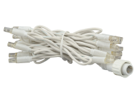 ProSystem Modular LED 230V | Verbindungsstring 4m | 4,6W | 40 LEDs | superwarmweiß | Kabel weiß | IP44 |