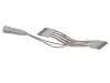 System24 Lichterkette | Endstring | 0,8m | 8 LEDs | 0,48W | 24VDC | superwarmweiß | Kabel transparent | IP44 |