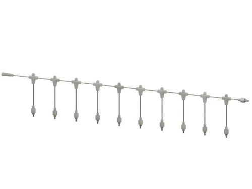 System24 Hauptkabel | 2m | 20x Steckplätze + 1x Erweiterung | Kabel transparent | 24VDC | IP65 |