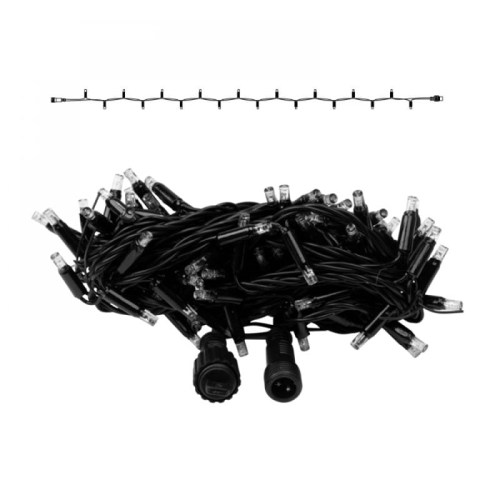System36 Lichterkette | Verbindungsstring | 10m | 100 LEDs | 6,8W | 36VDC | warmweiß | Kabel schwarz | IP65 |