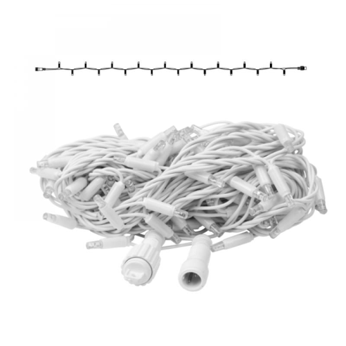 System36 Lichterkette | Verbindungsstring | 10m | 100 LEDs | 6,8W | 36VDC | warmweiß | Kabel weiß | IP65 |