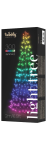 Twinkly Light Tree RGB+W 300 | Höhe:2m | d:1m | Anschlußleitung: 2m | IP44 | inkl. Mast | Kabel schwarz/grün |  mit APP steuerbar | Bluetooth+WiFi |