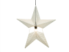3D-Figur "Imperial Metall Star" Gold mit 5m schwarzem Kabel | indoor| d:49cm | 230V | 2,5W | E14 Fassung inkl. LED |