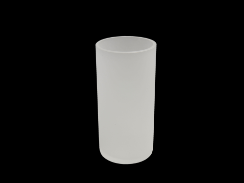 Gläser für Teelicht, ABS-Kunststoff mattiert 117x52x49, 6er-Set