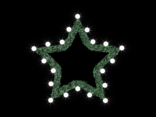 Lampenstern – sorgt für weihnachtliche Stimmung –  95 x 80cm