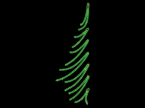 Tannenbaum – links – bringt weihnachtliche Stimmung an jeden Ort